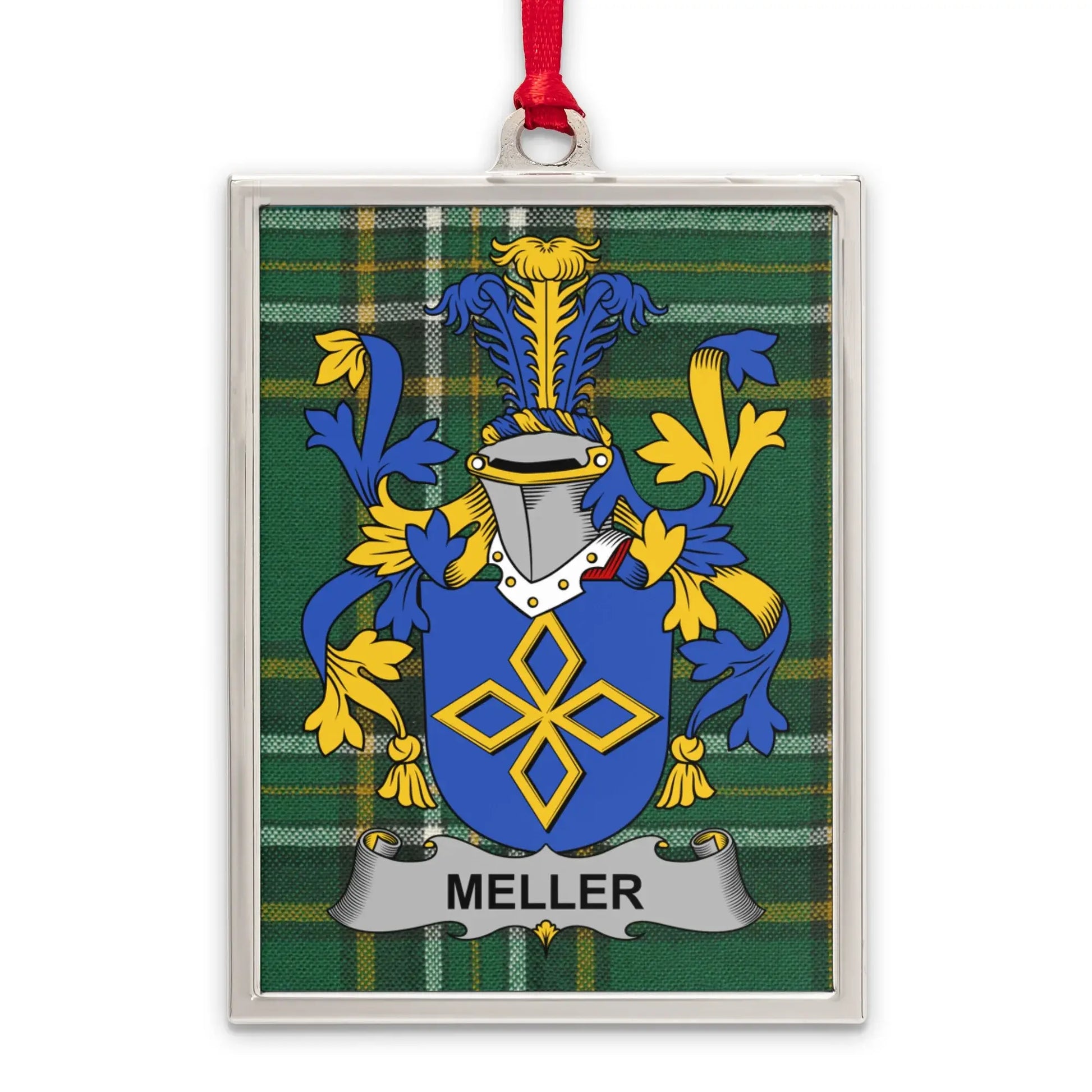 Meller Family Crest Plaid Tartan Hanging product