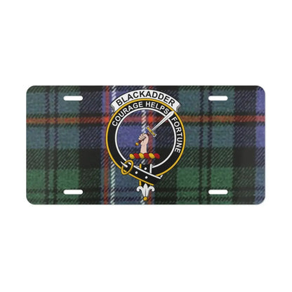 Blackadder Courage Helps Fortune License Plate product