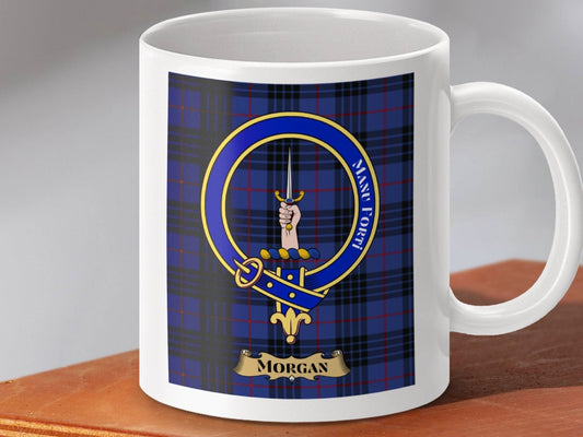 Personalized Family Crest Emblem on Coffee Mug Product