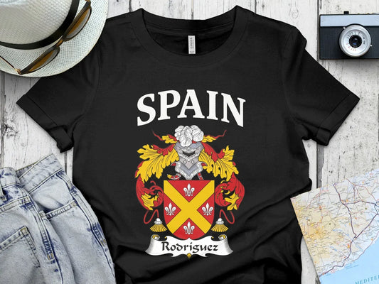 Spain Rodriguez Crest Emblem Graphic T-shirt product