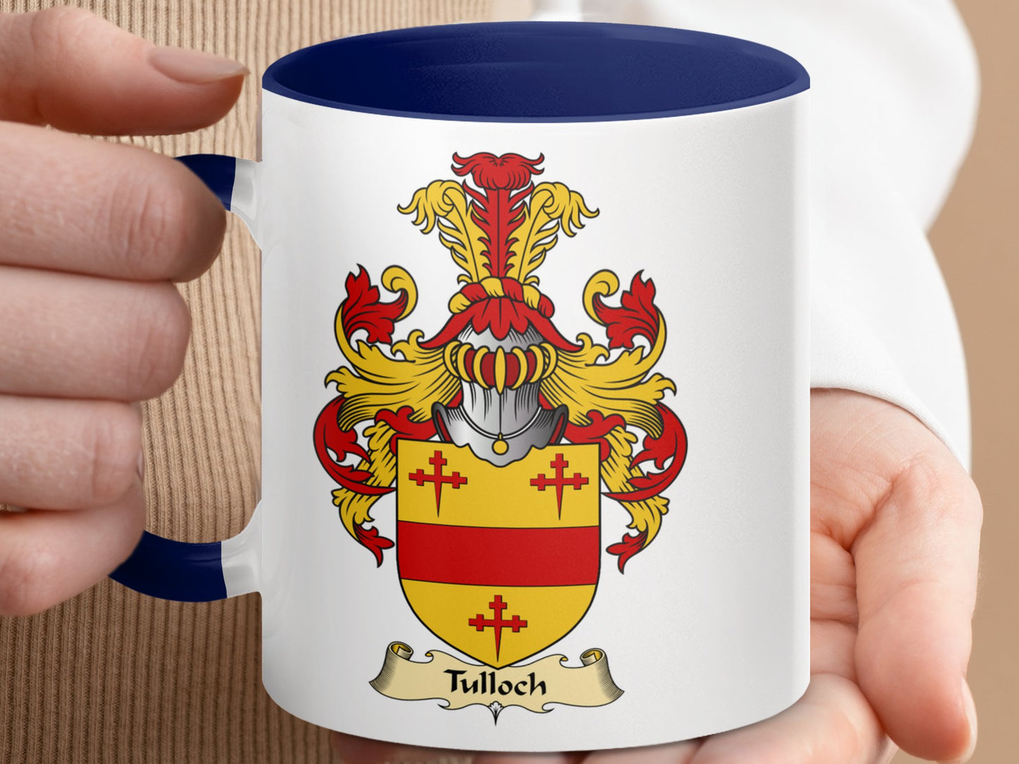 Clan Tulloch Scottish Coat of Arms Mug - Living Stone Gifts