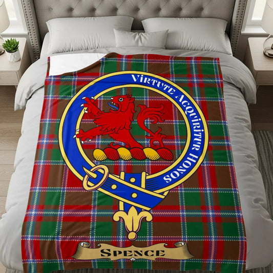 Virtute Acquiritur Honos Spence clan crest product