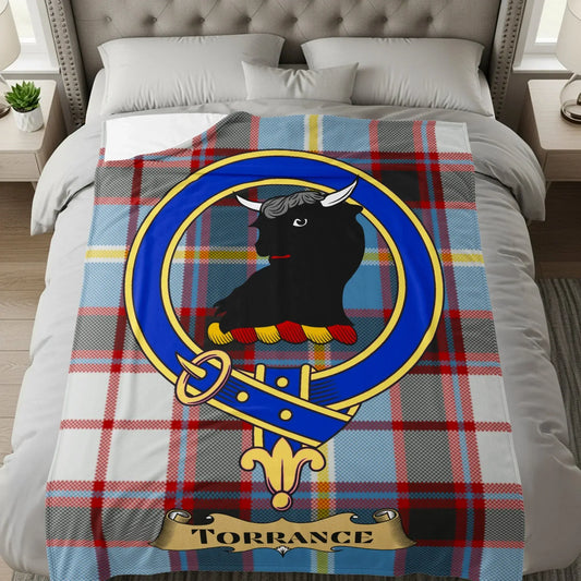 Torrance Clan Crest Badge Blanket product type