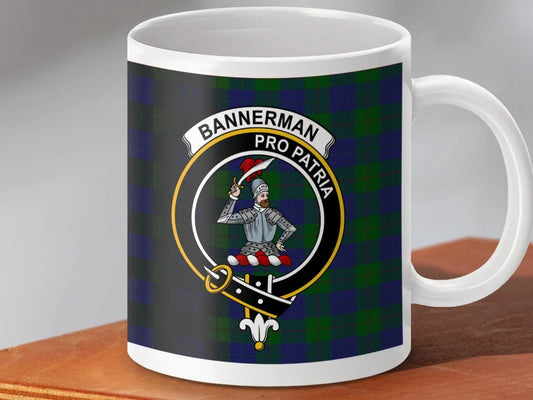 Bannerman Pro Patria Crest Design Coffee Mug product