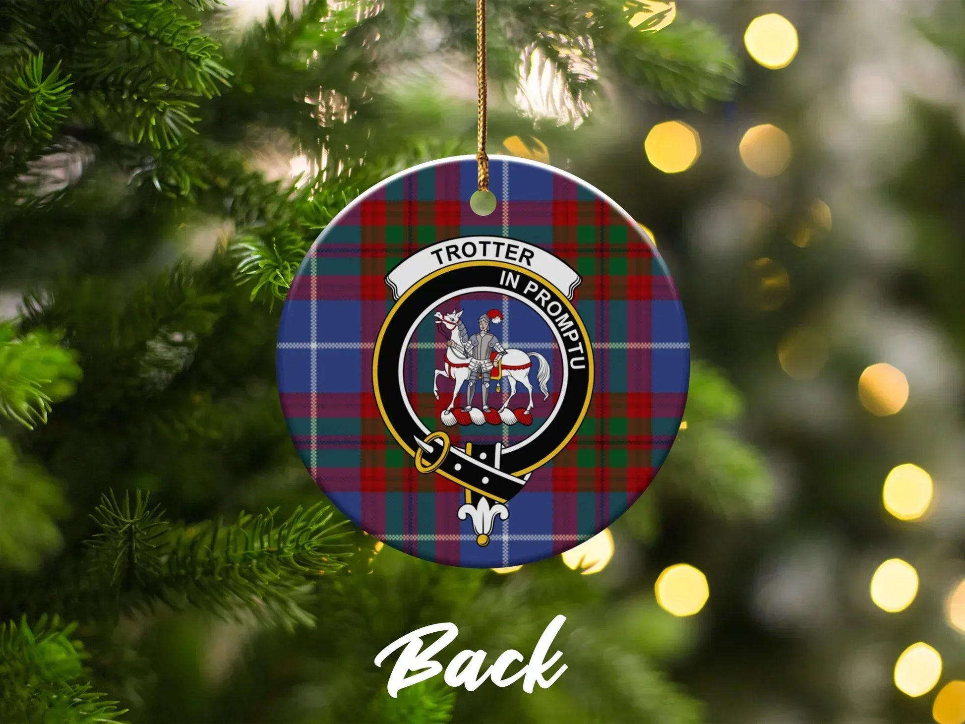 Trotter In Promptu Clan Plaid Pattern Christmas product