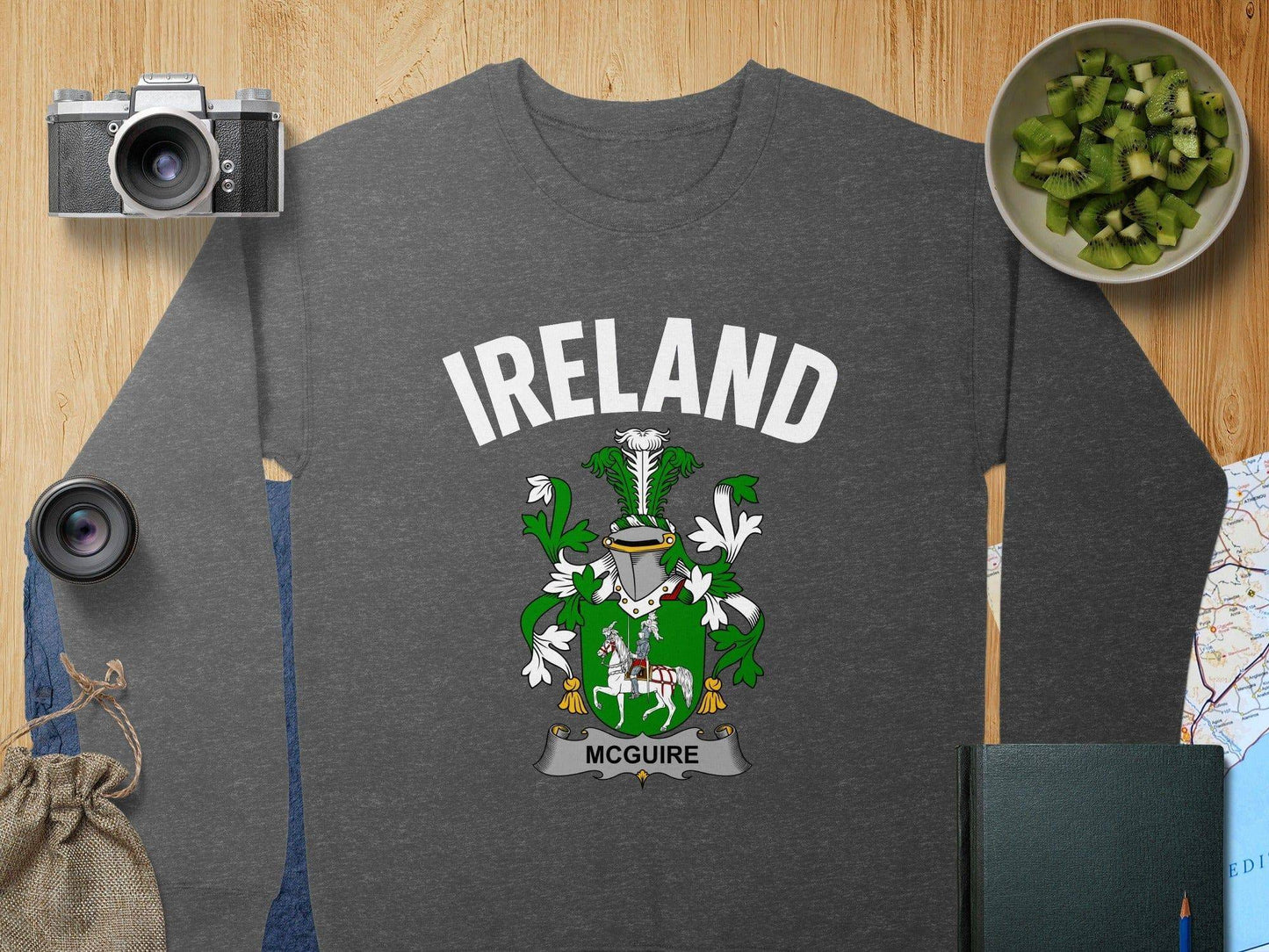 Ireland McGuire Family Crest Long Sleeve Shirt product type