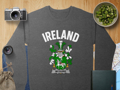 Ireland McGuire Family Crest Long Sleeve Shirt product type