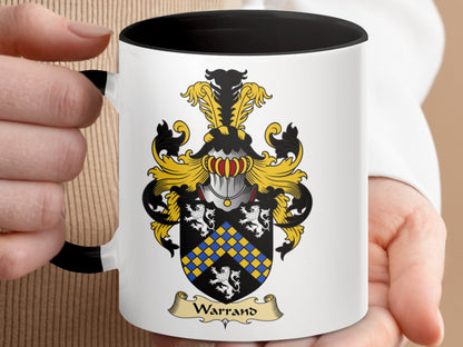 Clan Warrand Scottish Coat of Arms Mug - Living Stone Gifts