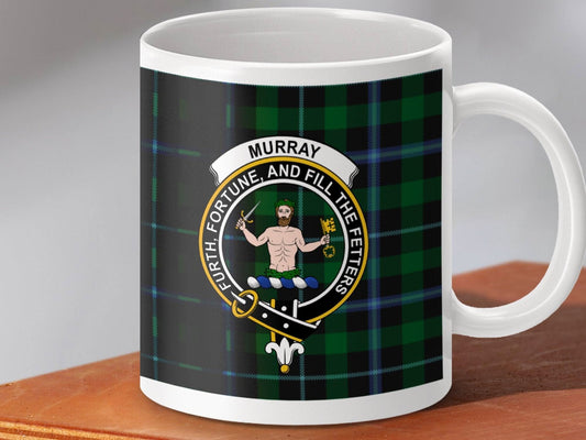Murray Crest Plaid Design Coffee Mug product type