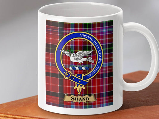 Virtute Duce Comite Fortuna Shand Mug product type