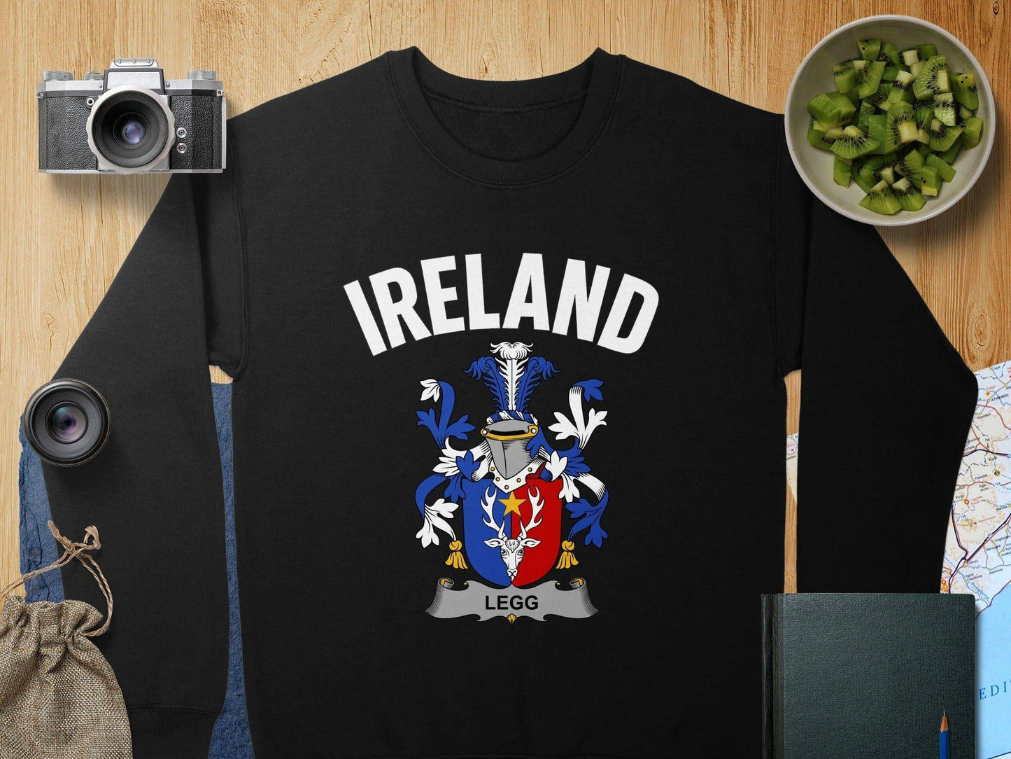 Ireland Legg Coat of Arms Family Heritage product type