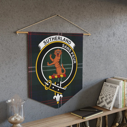Sutherland Sans Peur Clan Crest Banner Wall Decor product