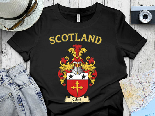 Scotland Cobell Family Crest Casual Tee product