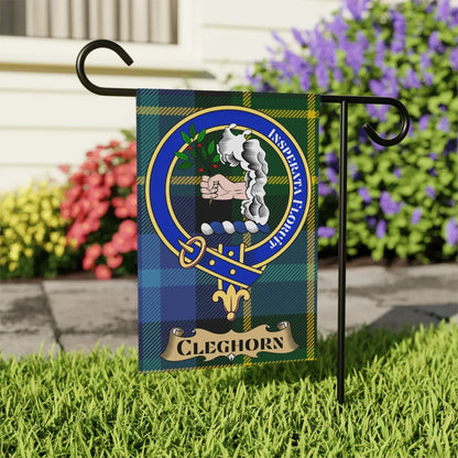 Cleghorn Family Crest Garden Flag Beautiful Yard Product