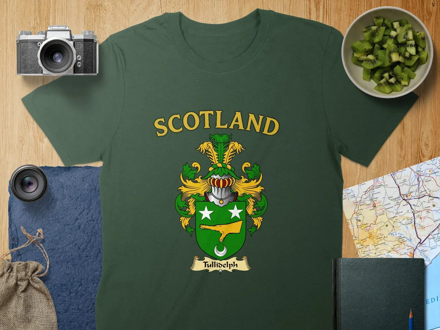 Scotland Tullidelph Crest Graphic T-shirt product type