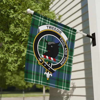 Thol And Think Tweedie Plaid Outdoor Flag product