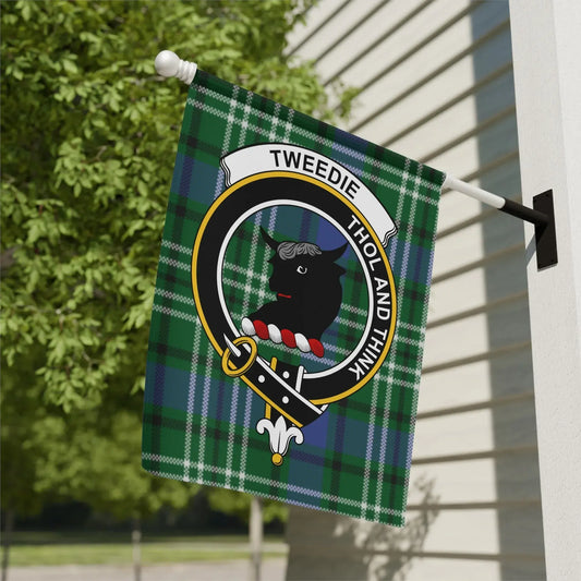 Thol And Think Tweedie Plaid Outdoor Flag product