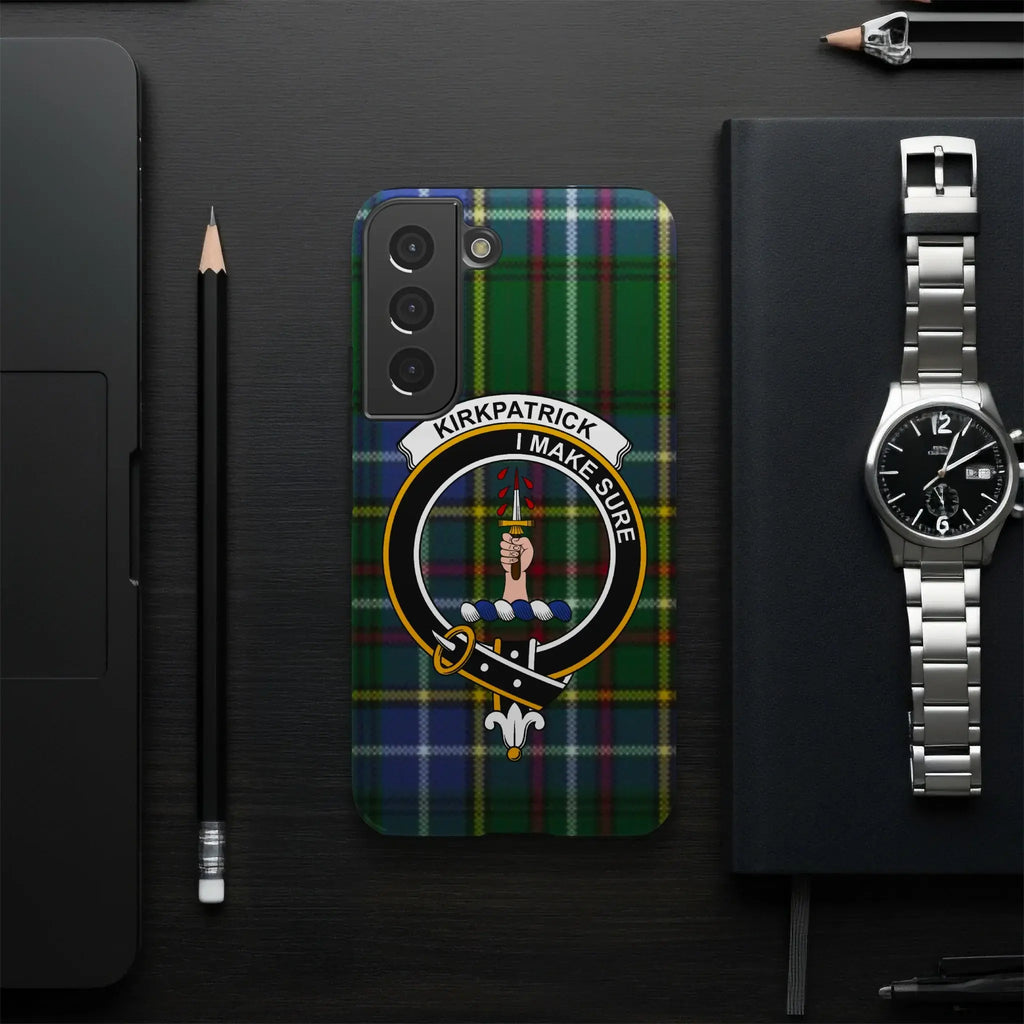KIRKPATRICK I MAKE SURE Tartan Plaid Phone Case