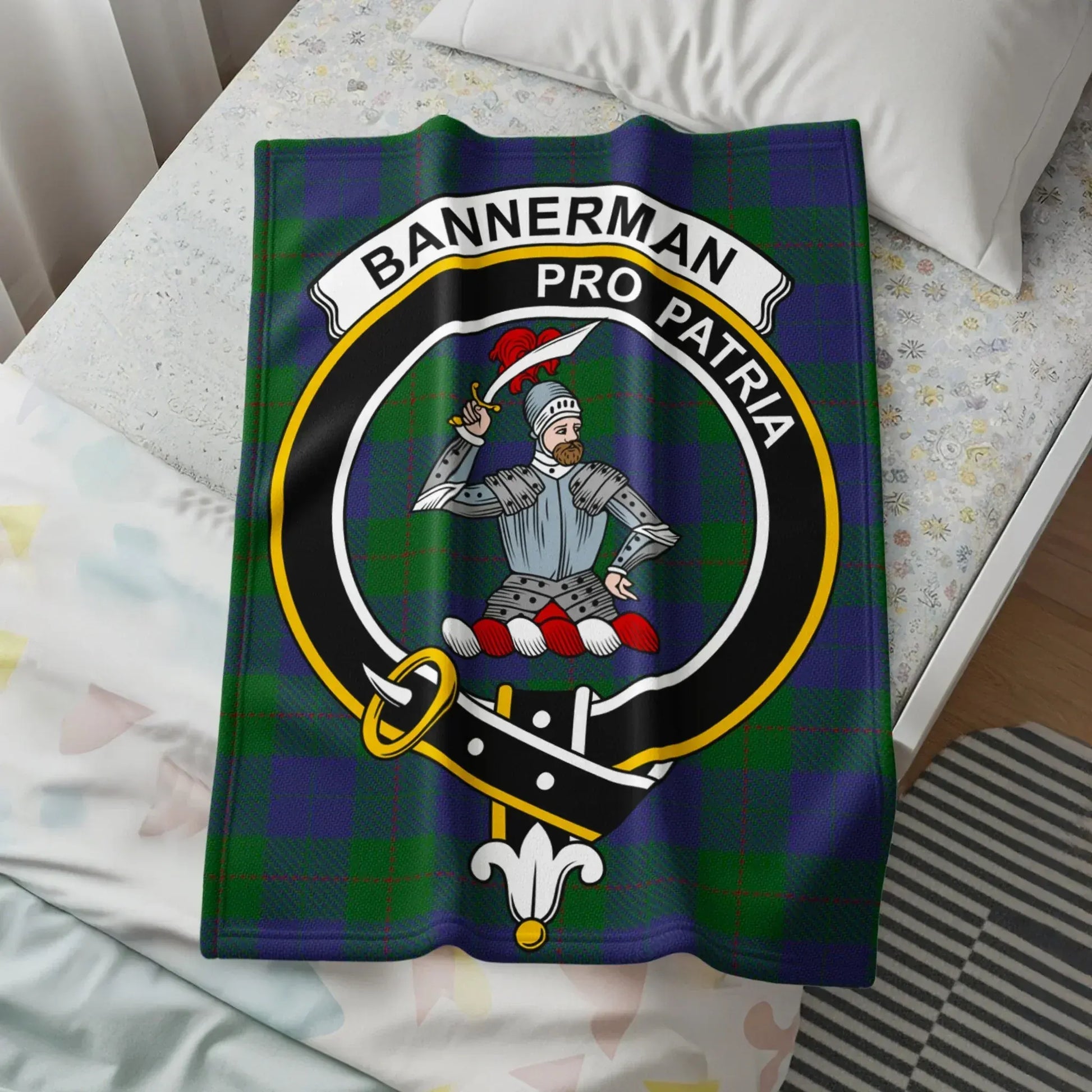 Bannerman Pro Patria Knight Tartan Blanket product