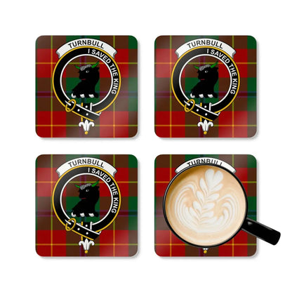 Turnbull I Saved the King Plaid Coaster Set product type