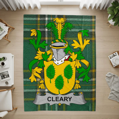 Cleary Family Crest Plaid Decorative Rug product type