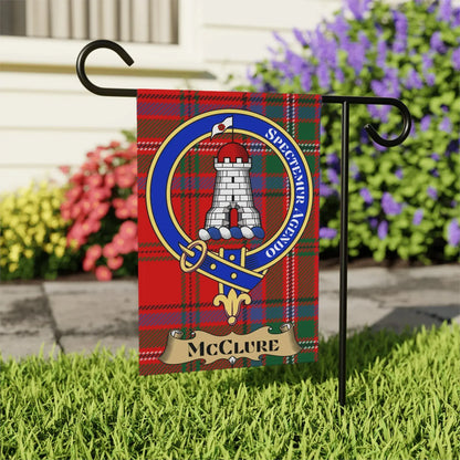 Scottish Clan McClure Garden Flag Tartan product