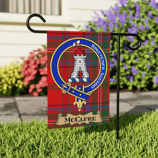 Scottish Clan McClure Garden Flag Tartan product