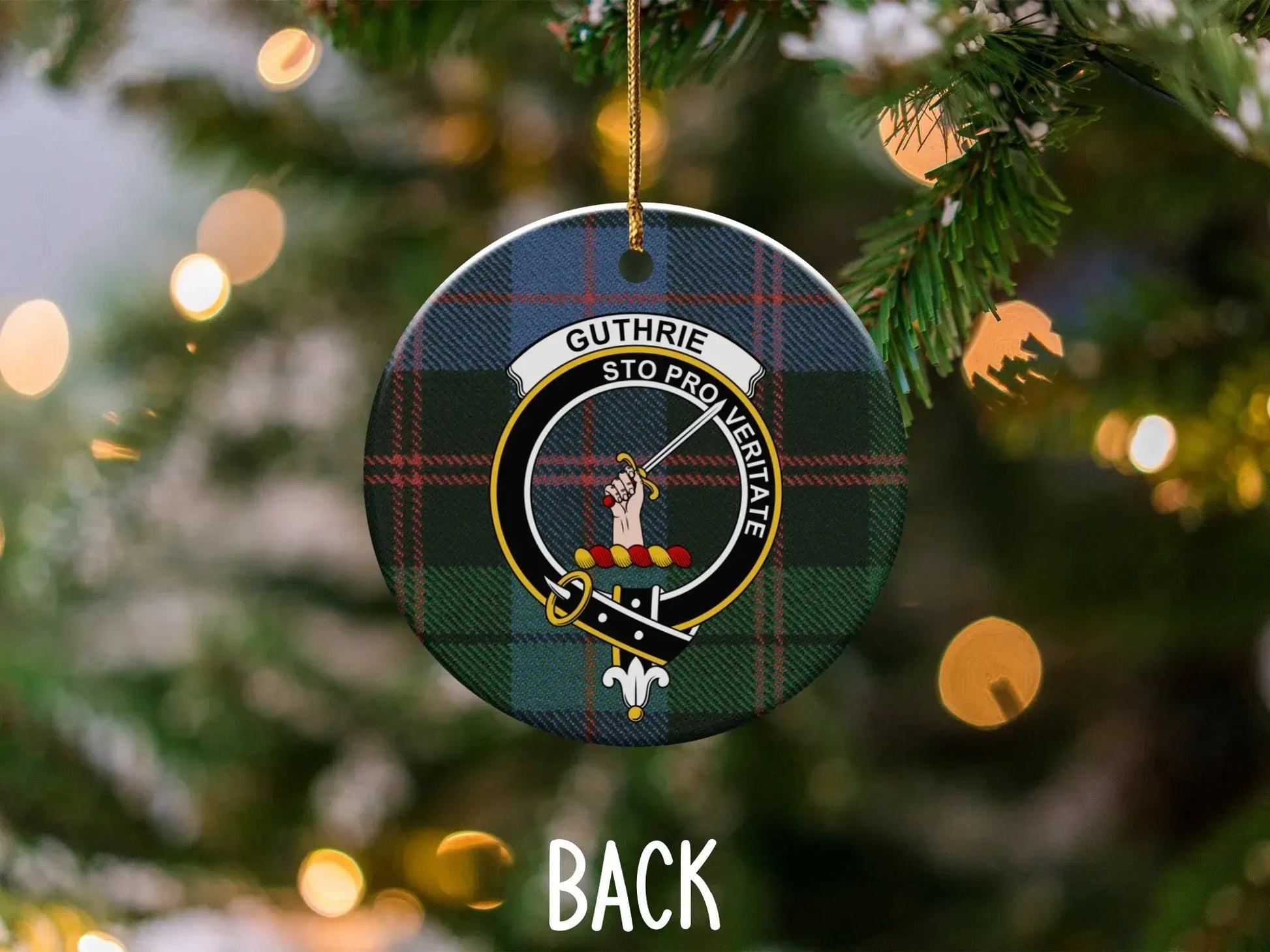 Guthrie Sto Pro Veritate Ornament Back product type