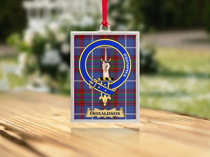 Clan Donaldson Tartan Crest Ornament product
