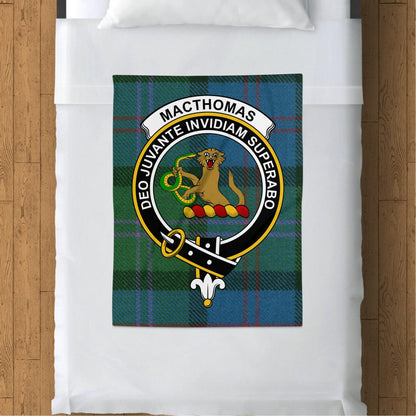 Scottish Clan MacThomas Tartan Throw Blanket - Living Stone Gifts