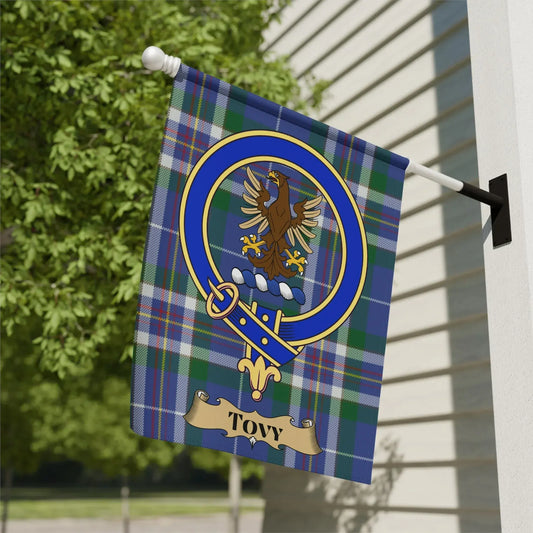 Customizable Tovy Eagle Crest Decorative Flag product type