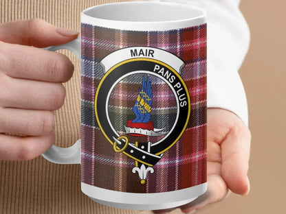 Clan Crest Plaid Pattern Mair Pans Plus Mug product