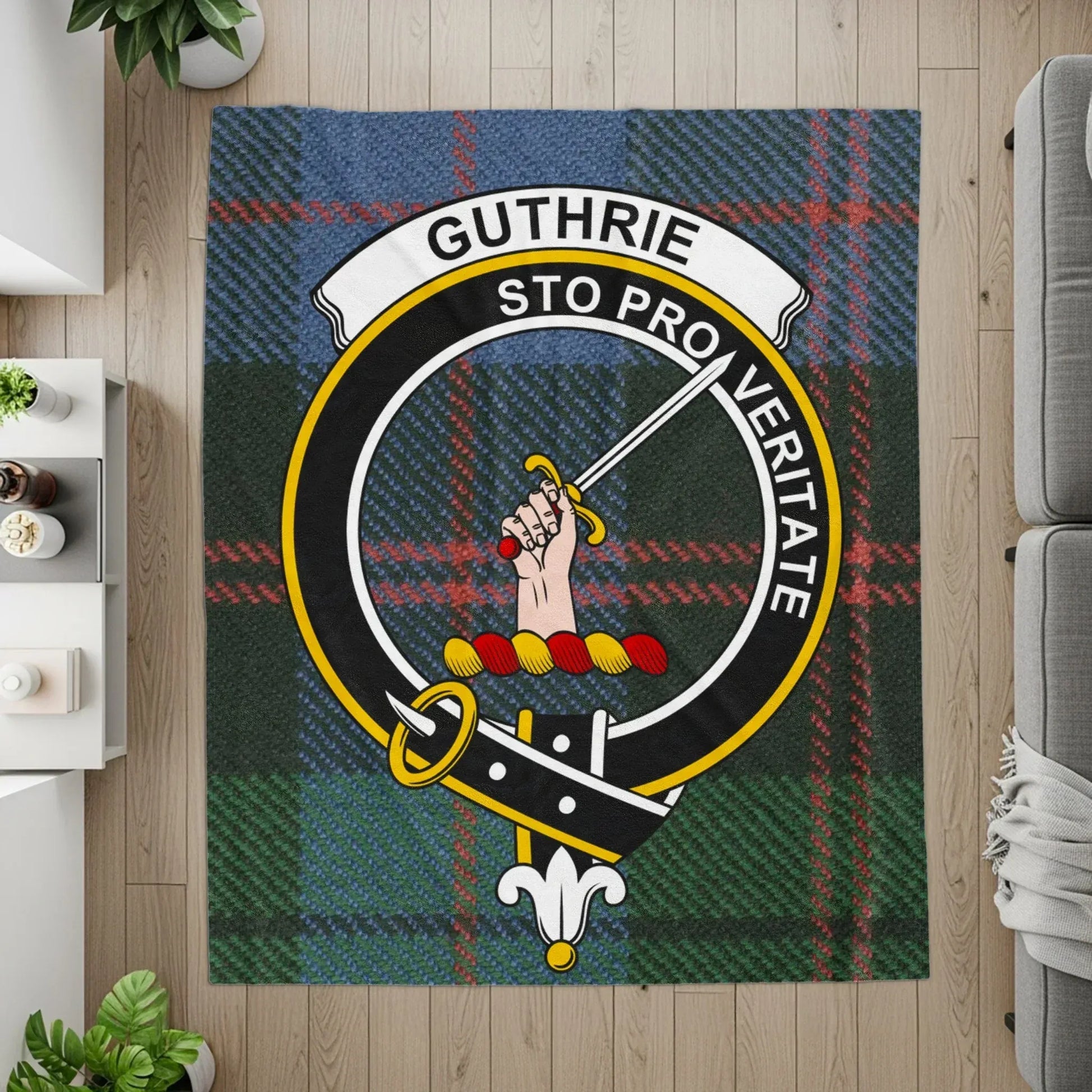 Guthrie Sto Pro Veritate Tartan Blanket product
