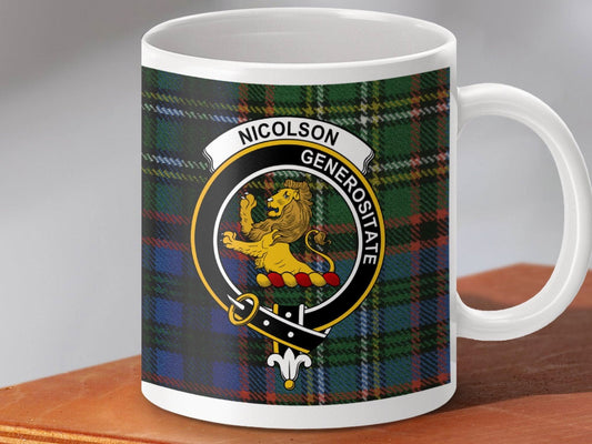 Nicolson Generositate Tartan Pattern Mug product