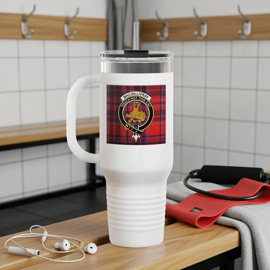 Thistle and Lion Emblem Travel Mug Custom Product