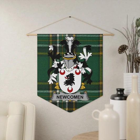Personalized Family Crest Wall Hanging Tapestry product type