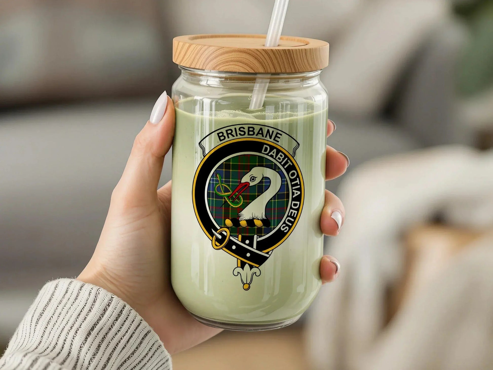 Brisbane Dabitotlad Deus Glass Jar Candle product