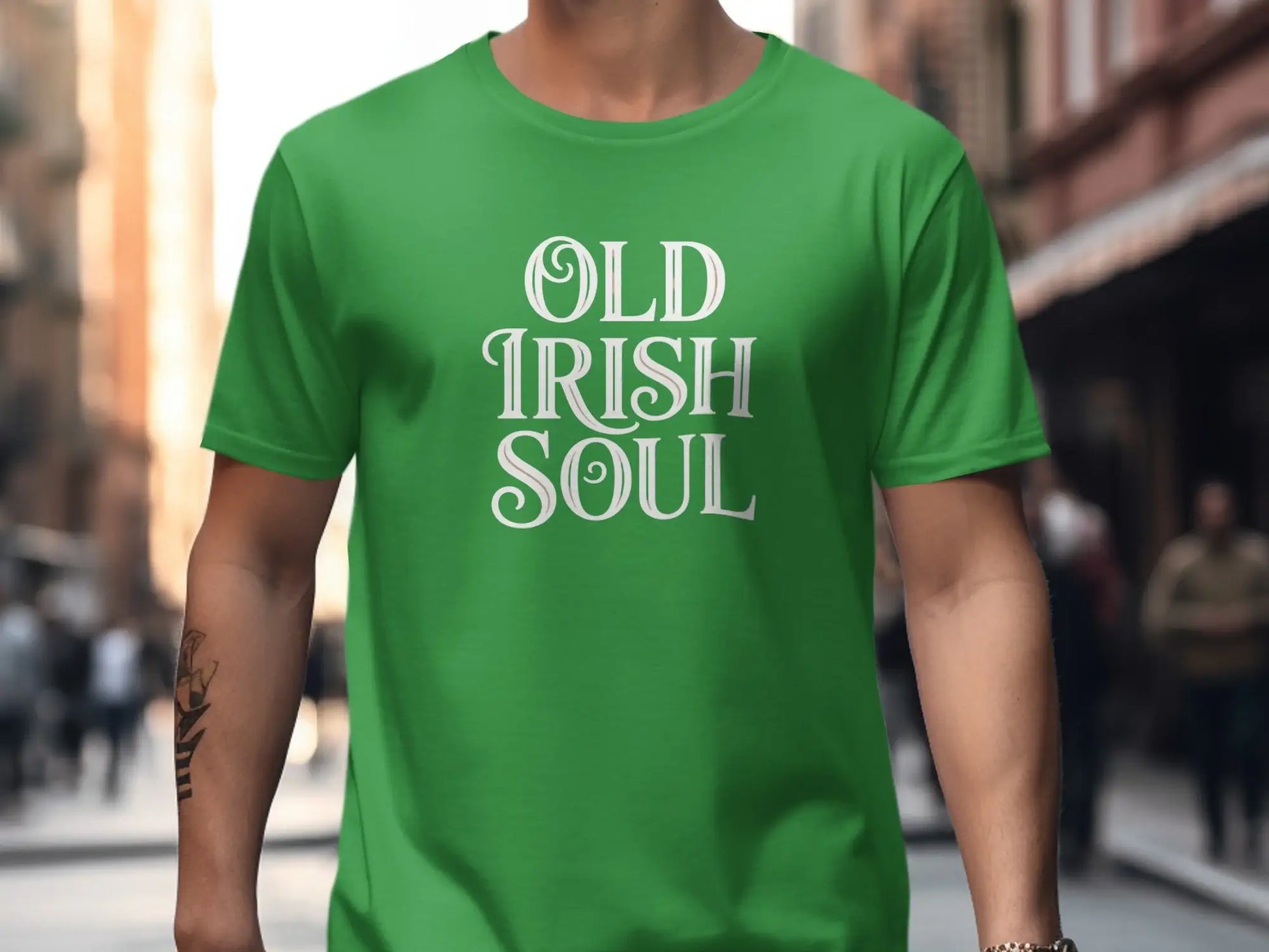 Old Irish Soul T-Shirt St. Patrick's Day Apparel