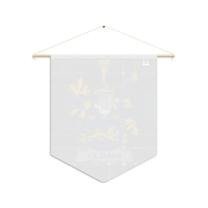 Elegant Heraldic Design on Fabric Wall Art product type