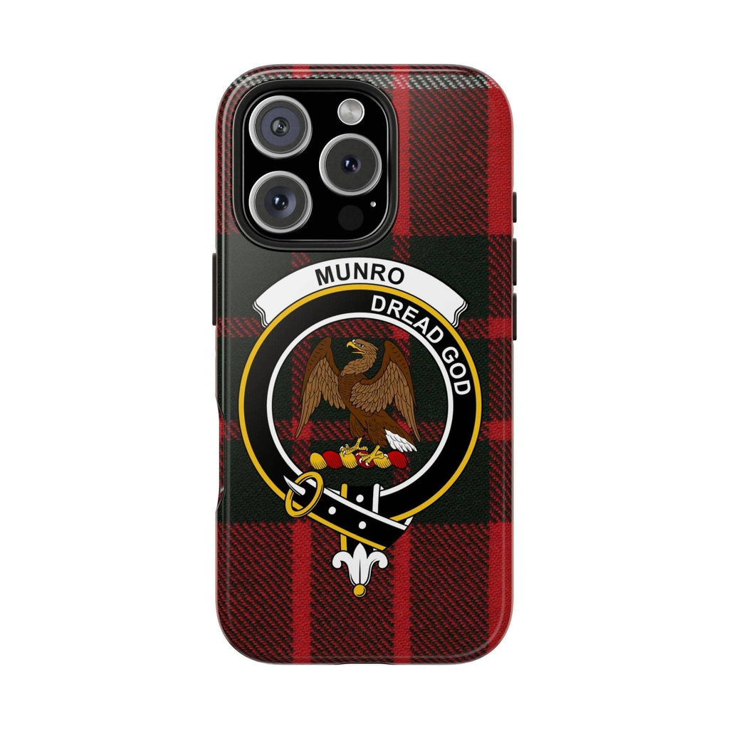 Munro Clan Scottish Tartan Cell Phone Case - Celtic Ancestry Gifts