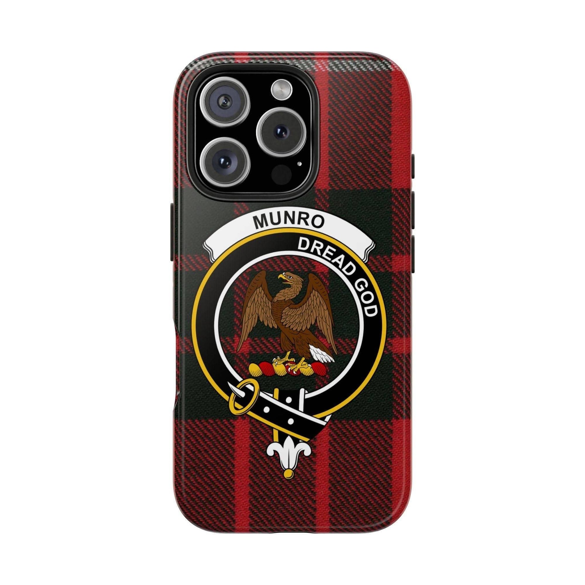Munro Clan Scottish Tartan Cell Phone Case - Celtic Ancestry Gifts