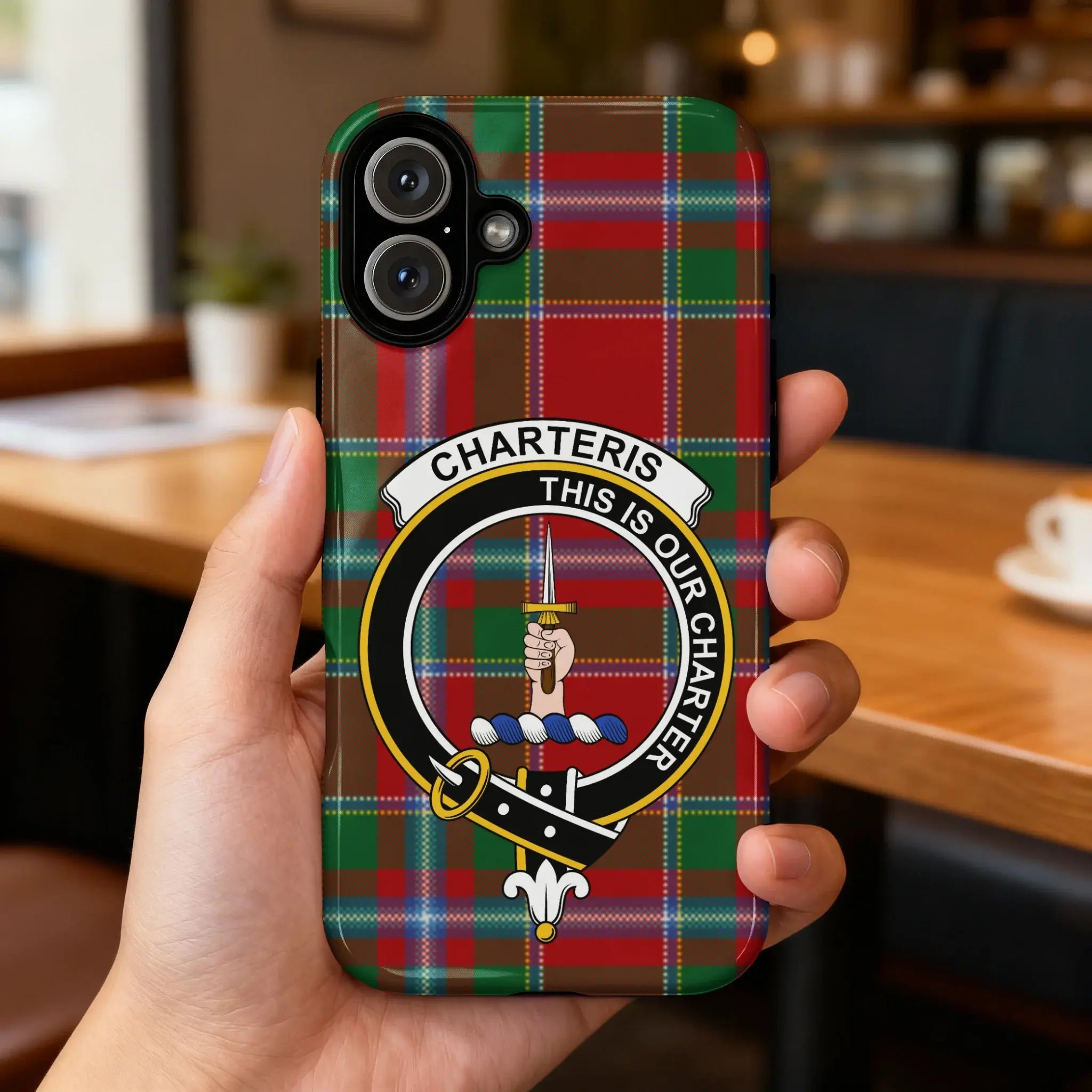 Charteris This Is Our Charter Plaid Phone Case
