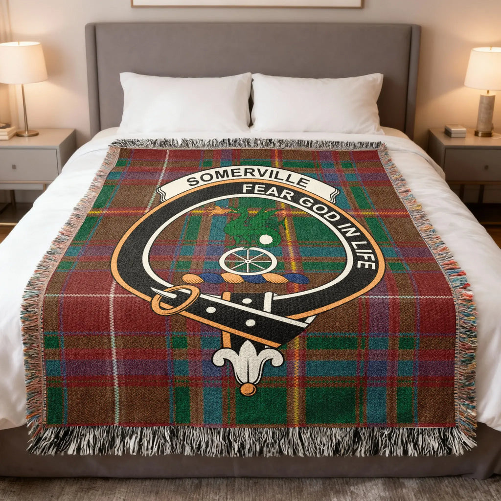 Somerville Fear God In Life Tartan Blanket