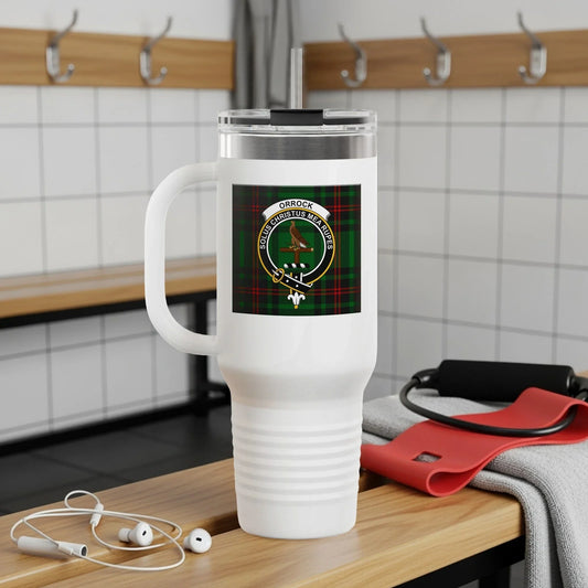 Scottish Family Crest White Travel Mug product