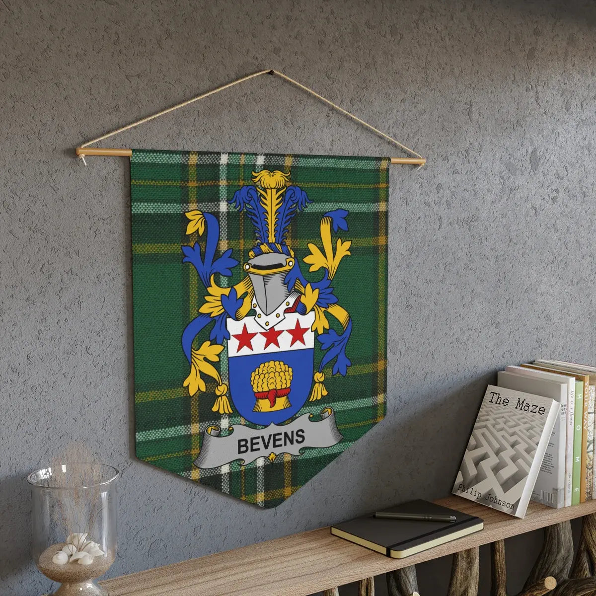 Family Crest Personalized Wall Hanging product