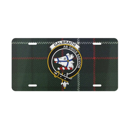 Galbraith Ab Obice Suavior Clan License Plate product