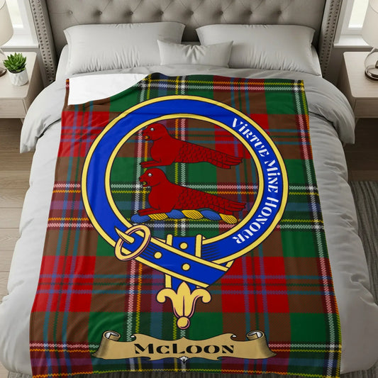 Virtue Mine Honour McLoon Plaid Tartan Blanket product