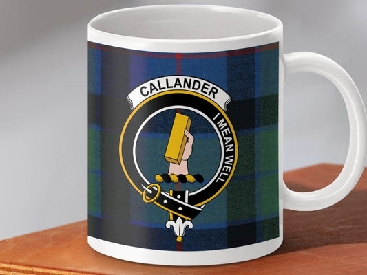 Callander I Mean Well Crest Printed Mug product