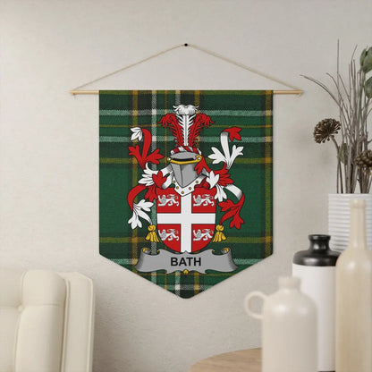 Bath Scottish Family Crest Plaid Wall Hanging product