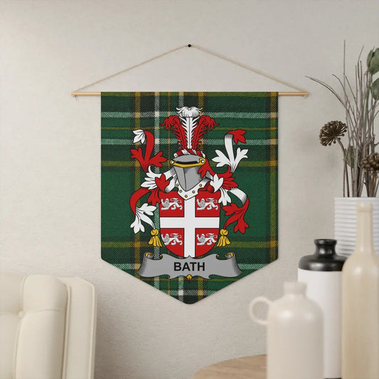 Bath Scottish Family Crest Plaid Wall Hanging product